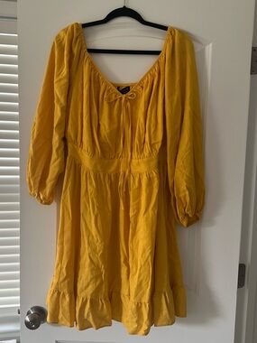 Eloquii Golden Yellow Dress